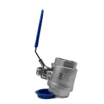 قیمت خرید شیر گازی دوتکه نیپون استیل 201 سایز 1 اینچ