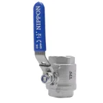 شیر گازی دوتکه نیپون استیل 201 سایز 11/4 اینچ - تصویر 4