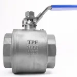 شیر گازی دوتکه نیپون استیل 304 سایز 3 اینچ - تصویر 2