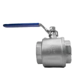 قیمت خرید شیر گازی دوتکه نیپون استیل 304 سایز 3 اینچ