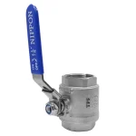 شیر گازی دوتکه نیپون استیل 304 سایز 11/4 اینچ - تصویر 4