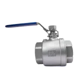 شیر گازی دوتکه نیپون استیل 304 سایز 21/2 اینچ - تصویر 5