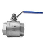 شیر گازی دوتکه نیپون استیل 304 سایز 2 اینچ - تصویر 5