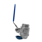 شیر گازی دوتکه نیپون استیل 201 سایز 1/2 اینچ - تصویر 4