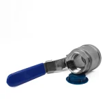 شیر گازی دوتکه نیپون استیل 201 سایز 1/2 اینچ - تصویر 2