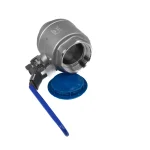 شیر گازی دوتکه نیپون استیل 201 سایز 21/2 اینچ - تصویر 4