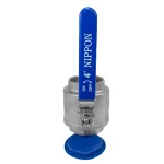 قیمت خرید شیر گازی دوتکه نیپون استیل 201 سایز 4 اینچ