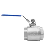 شیر گازی دوتکه نیپون استیل 304 سایز 11/4 اینچ - تصویر 5