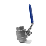 شیر گازی دوتکه نیپون استیل 304 سایز 1 اینچ - تصویر 3