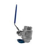 شیر گازی دوتکه نیپون استیل 201 سایز 1/2 اینچ - تصویر 3