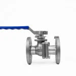 شیر توپی فلنچ دار استیل 304 کیتز سایز 1/2 اینچ - تصویر 2