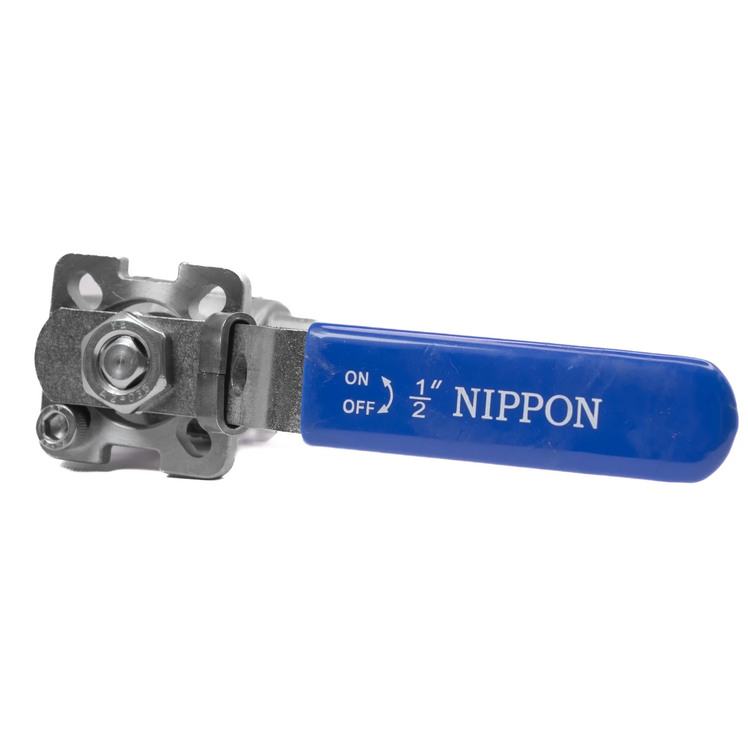 304-1-2inch-Motorized-gas-valve (2) قیمت خرید شیر گازی دوتکه موتورخور نیپون استیل 304 سایز 1/2 اینچ