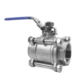 قیمت خرید شیر گازی سه تکه نیپون استیل 304 سایز 11/2 اینچ