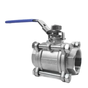 قیمت خرید شیر گازی سه تکه نیپون استیل 304 سایز 11/2 اینچ