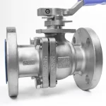 شیر توپی فلنچ دار استیل 304 کیتز سایز 11/2 اینچ - تصویر 5