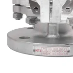 شیر توپی فلنچ دار استیل 304 کیتز سایز 21/2 اینچ - تصویر 4