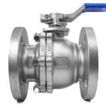 شیر توپی فلنچ دار استیل 304 کیتز سایز 21/2 اینچ - تصویر 5