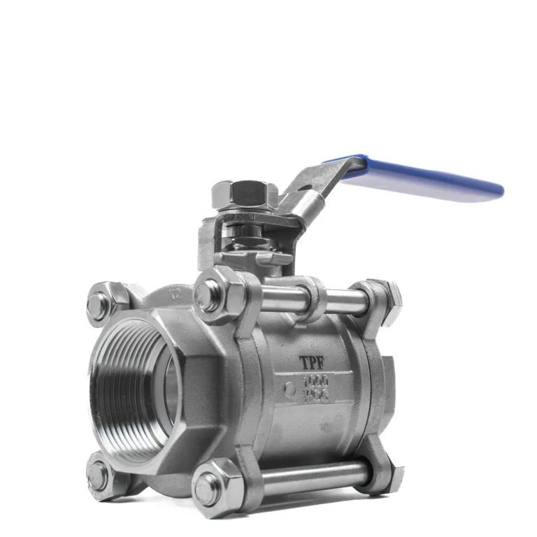 قیمت خرید شیر گازی سه تکه نیپون استیل 304 سایز 2 اینچ