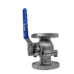 شیر توپی فلنچ دار استیل 304 کیتز سایز 2 اینچ - تصویر 3