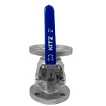 قیمت خرید شیر توپی فلنچ دار استیل 304 کیتز سایز 2 اینچ