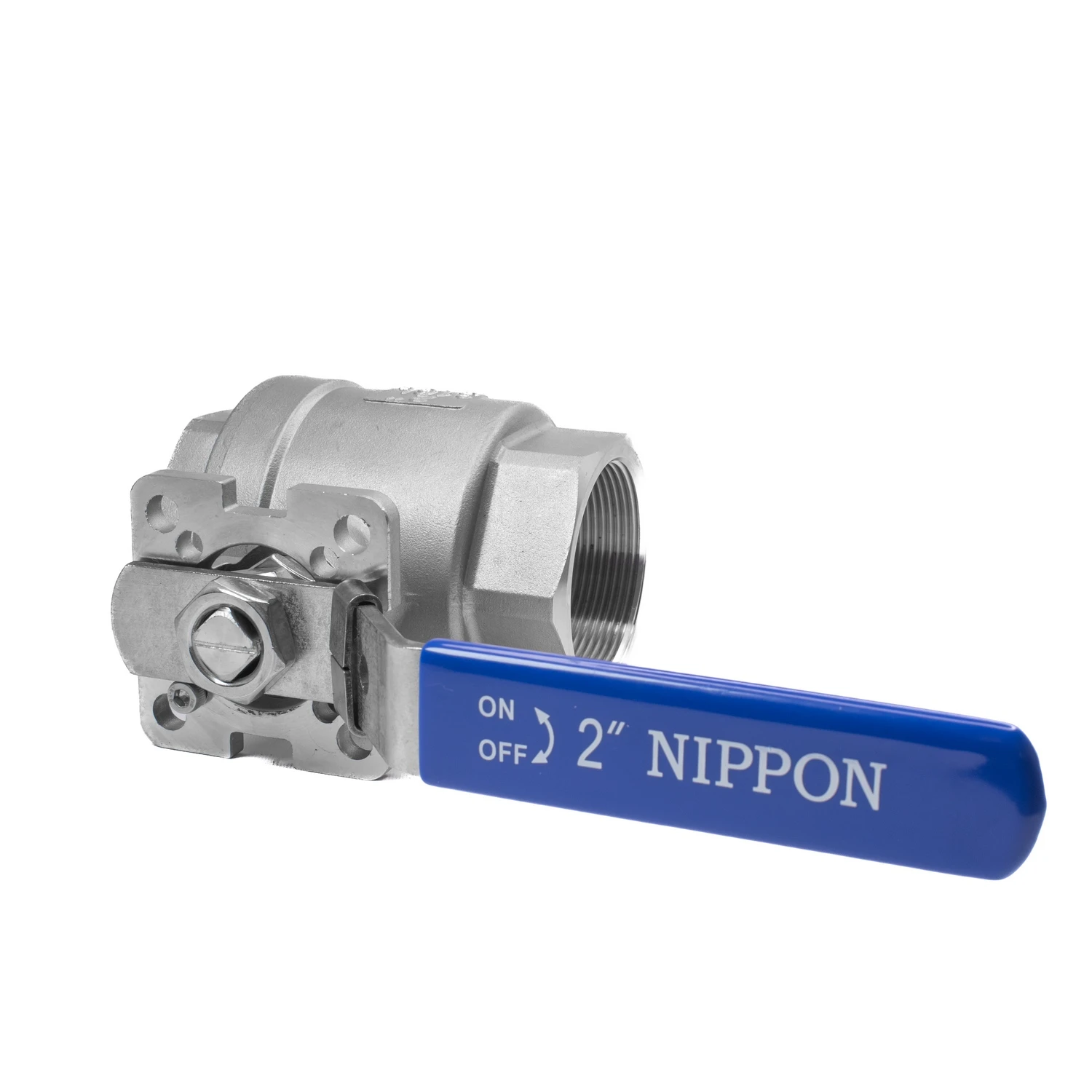 304-2inch-Motorized-gas-valve (1) قیمت خرید شیر گازی دوتکه موتورخور نیپون استیل 304 سایز 2 اینچ