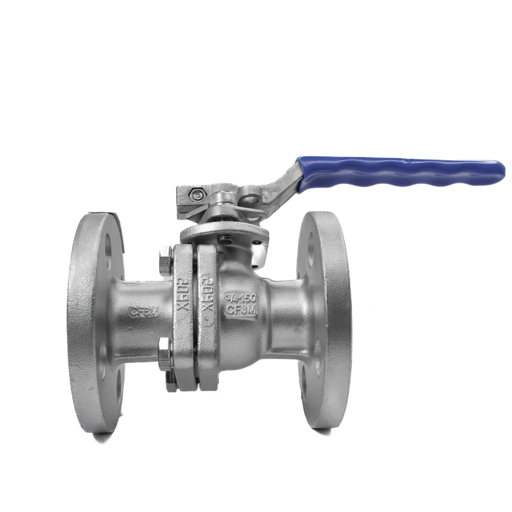 304 3 4inch Flanged steel ball 2