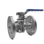 شیر توپی فلنچ دار استیل 304 کیتز سایز 3/4 اینچ - تصویر 3