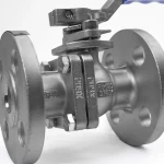 شیر توپی فلنچ دار استیل 304 کیتز سایز 3/4 اینچ - تصویر 4