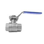 شیر گازی دوتکه موتورخور نیپون استیل 304 سایز 3/4 اینچ - تصویر 2