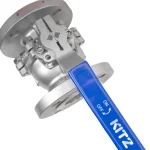 شیر توپی فلنچ دار استیل 304 کیتز سایز 3 اینچ - تصویر 4