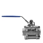 شیر گازی سه تکه نیپون استیل 316 سایز 1/2 اینچ - تصویر 4