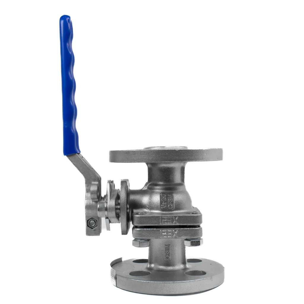 316 1 2inch Flanged steel ball 1