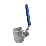 شیر گازی دوتکه نیپون استیل 316 سایز 11/2 اینچ - تصویر 4