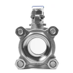 شیر گازی سه تکه نیپون استیل 316 سایز 11/2 اینچ - تصویر 3