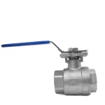 شیر گازی دوتکه موتورخور نیپون استیل 316 سایز 11/2 اینچ - تصویر 2