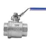 شیر گازی دوتکه نیپون استیل 316 سایز 11/4 اینچ - تصویر 2