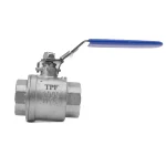 شیر گازی دوتکه نیپون استیل 316 سایز 1 اینچ - تصویر 2