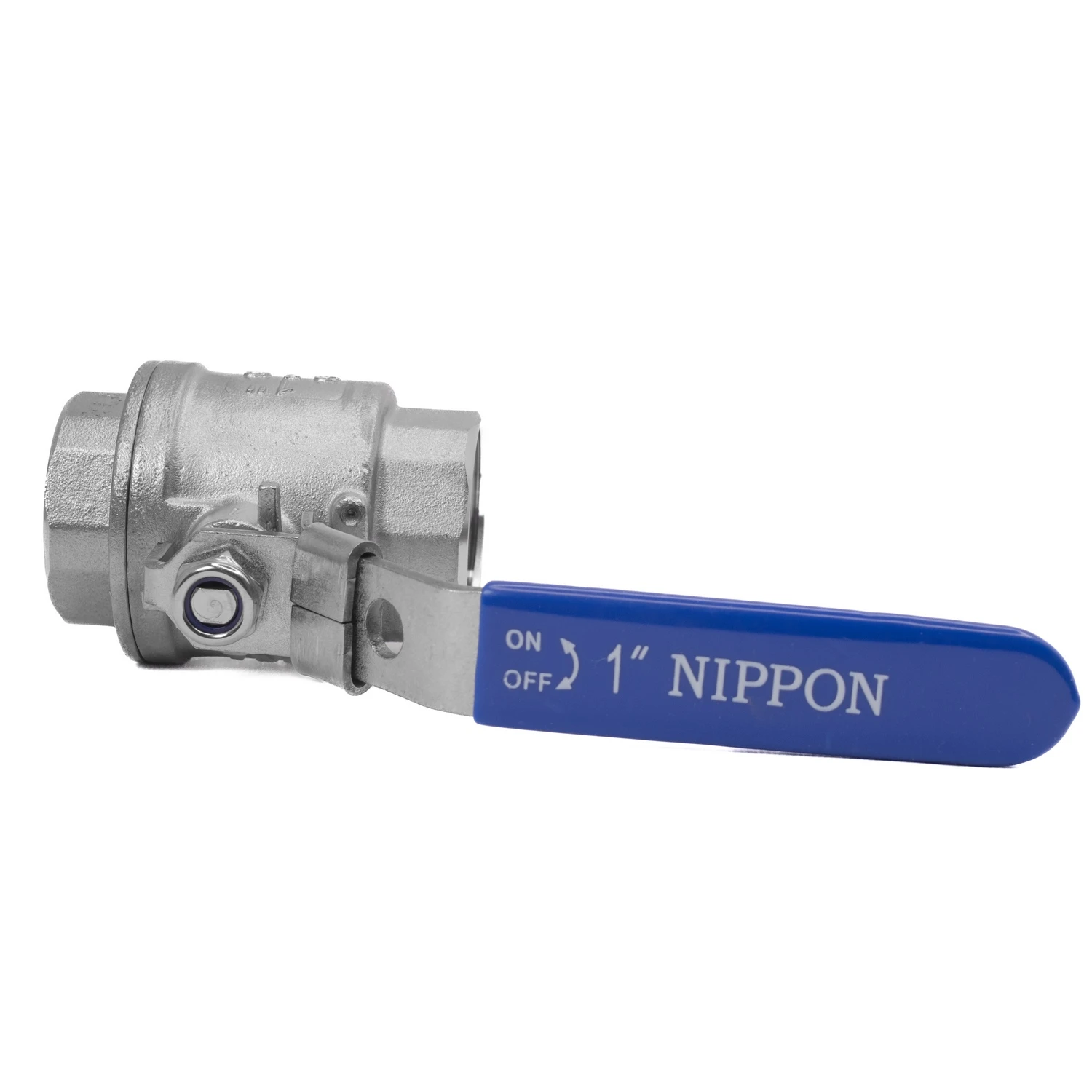 316-1inch (2) قیمت خرید شیر گازی دوتکه نیپون استیل 316 سایز 1 اینچ