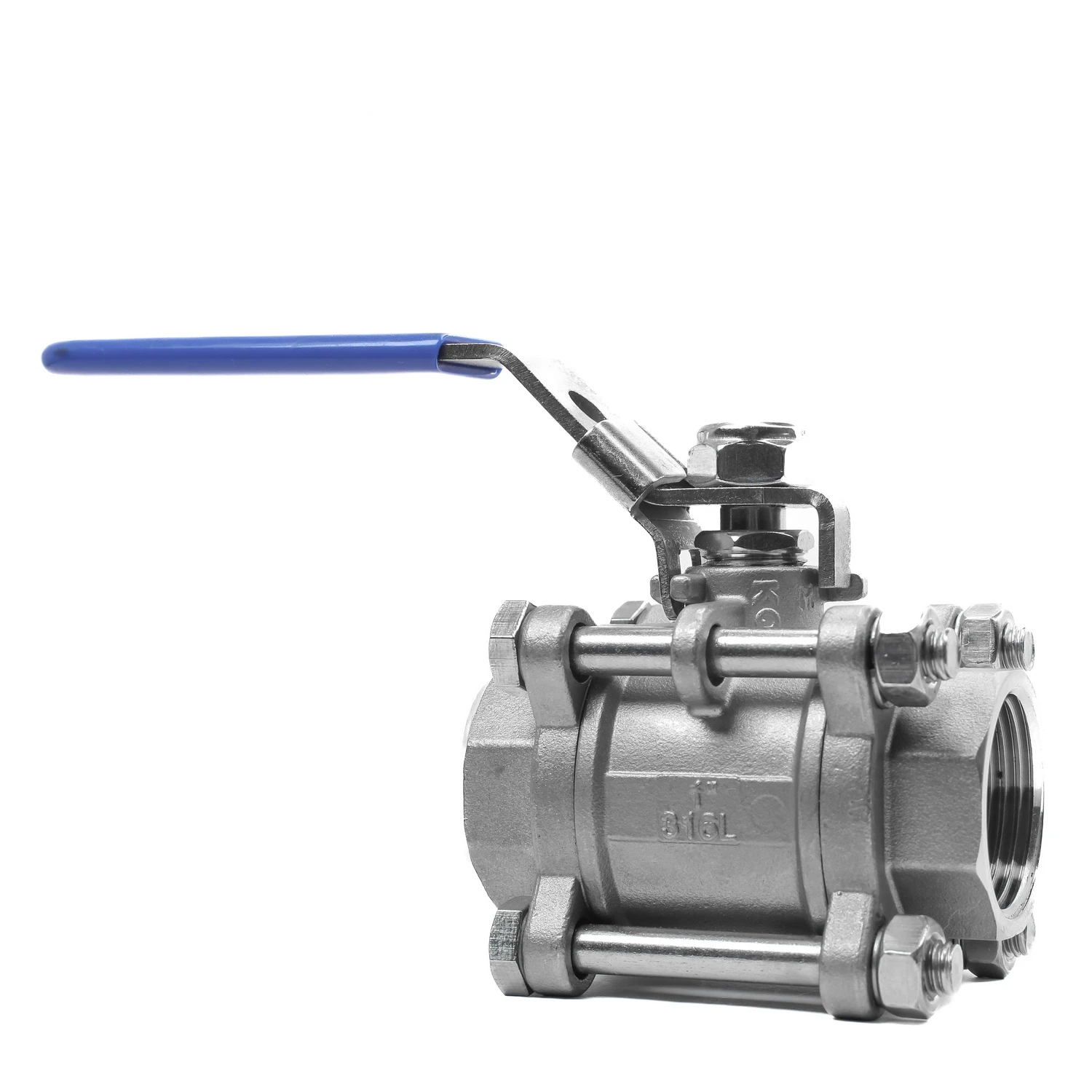 316-1inch-3-pieces (3) قیمت خرید شیر گازی سه تکه نیپون استیل 316 سایز 1 اینچ