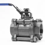 شیر گازی سه تکه نیپون استیل 316 سایز 1 اینچ - تصویر 4