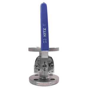 قیمت خرید شیر توپی فلنچ دار استیل 316 کیتز سایز 1 اینچ