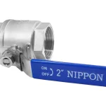 شیر گازی دوتکه نیپون استیل 316 سایز 2 اینچ - تصویر 2