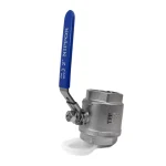 شیر گازی دوتکه نیپون استیل 316 سایز 2 اینچ - تصویر 3