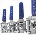 شیر گازی سه تکه نیپون استیل 316 سایز 2 اینچ - تصویر 2