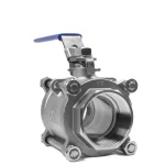 قیمت خرید شیر گازی سه تکه نیپون استیل 316 سایز 2 اینچ