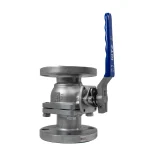 شیر توپی فلنچ دار استیل 316 کیتز سایز 2 اینچ - تصویر 2