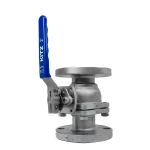 شیر توپی فلنچ دار استیل 316 کیتز سایز 2 اینچ - تصویر 3