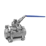 شیر گازی سه تکه نیپون استیل 316 سایز 3/4 اینچ - تصویر 3