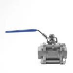 شیر گازی سه تکه نیپون استیل 316 سایز 3/4 اینچ - تصویر 5