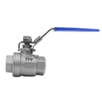 شیر گازی دوتکه نیپون استیل 316 سایز 3/4 اینچ - تصویر 4